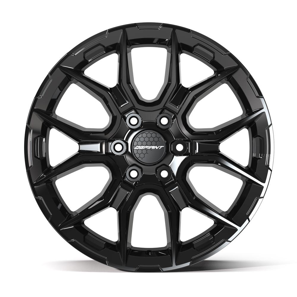 DEFIANT DF18A 20x9 6x139.7 18et Gloss Black Wheel - View 2