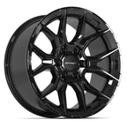 DEFIANT DF18A 20x9 6x139.7 18et Gloss Black Wheel - View 3