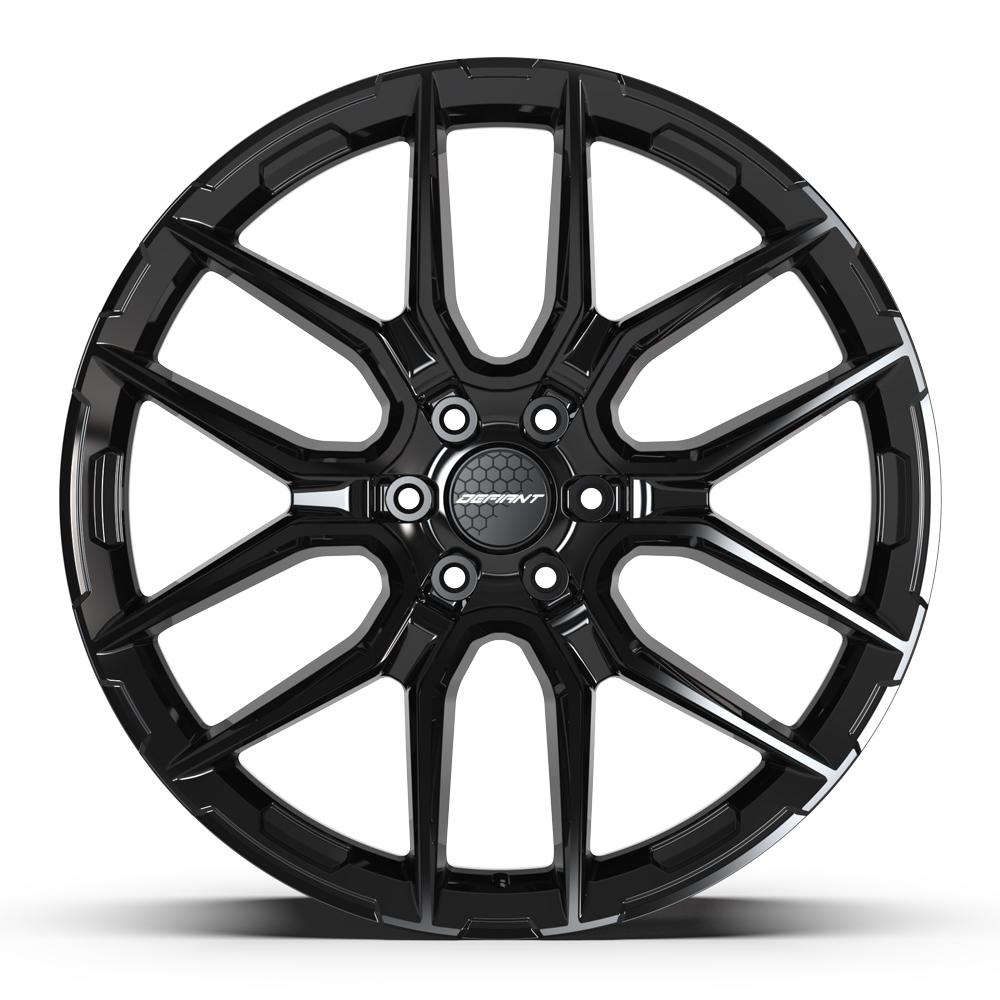 DEFIANT DF18A 24x10 6x139.7 24et Gloss Black Wheel - View 2