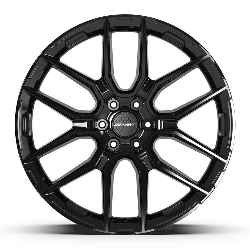 DEFIANT DF18A 24x10 6x139.7 24et Gloss Black Wheel - View 2