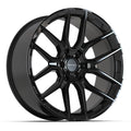 DEFIANT DF18A 24x10 6x139.7 24et Gloss Black Wheel