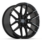 DEFIANT DF18A 24x10 6x139.7 24et Gloss Black Wheel