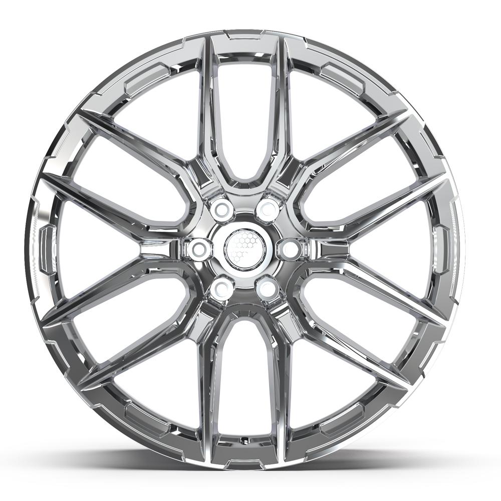 DEFIANT DF18A 24x10 6x139.7 24et Chrome Wheel - View 2