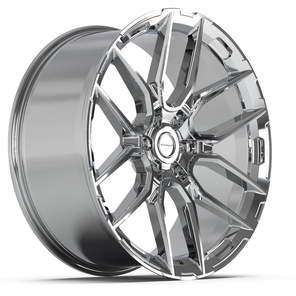 DEFIANT DF18A 24x10 6x139.7 24et Chrome Wheel - View 3