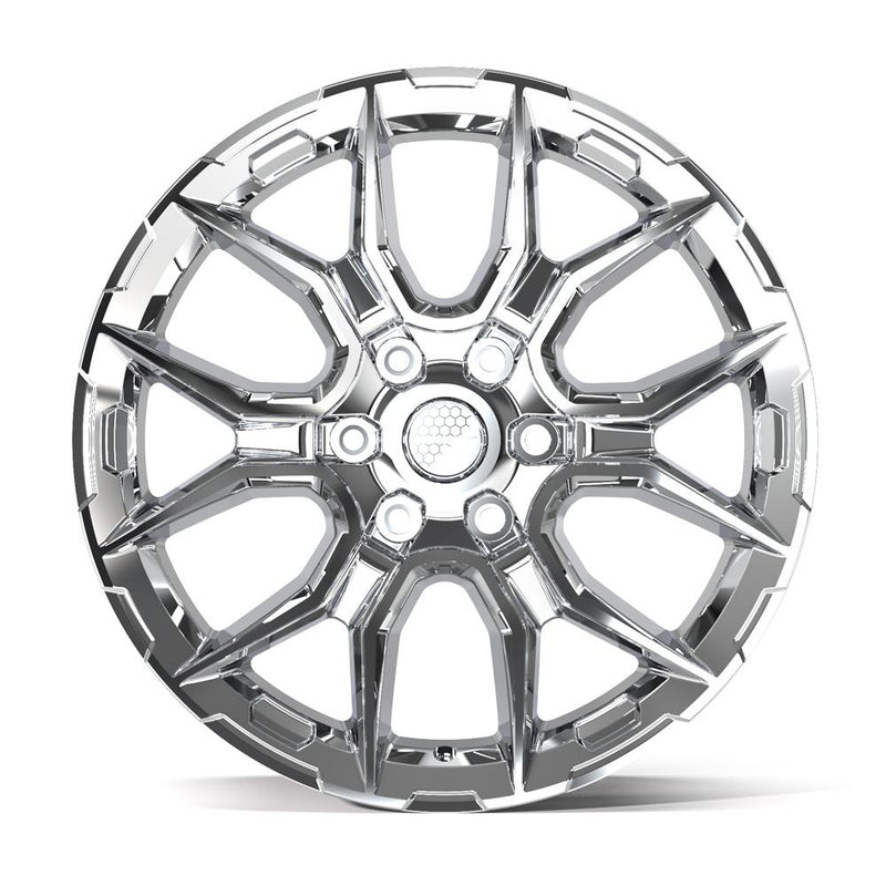 DEFIANT DF18B 20x9 6x139.7 18et Chrome Wheel - View 2