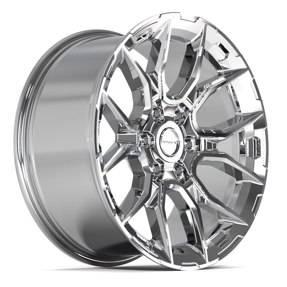 DEFIANT DF18B 20x9 6x139.7 18et Chrome Wheel - View 3