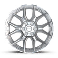 DEFIANT DF18C 20x9 6x135 18et Gloss Silver Machined Wheel - View 2