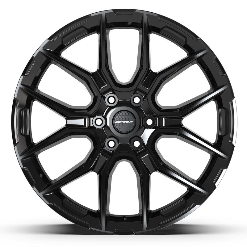 DEFIANT DF18C 22x9 6x135 18et Gloss Black Wheel - View 2