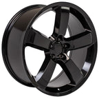OE Wheels DG04 20x9 5x115 20et Gloss Black Wheel - View 3