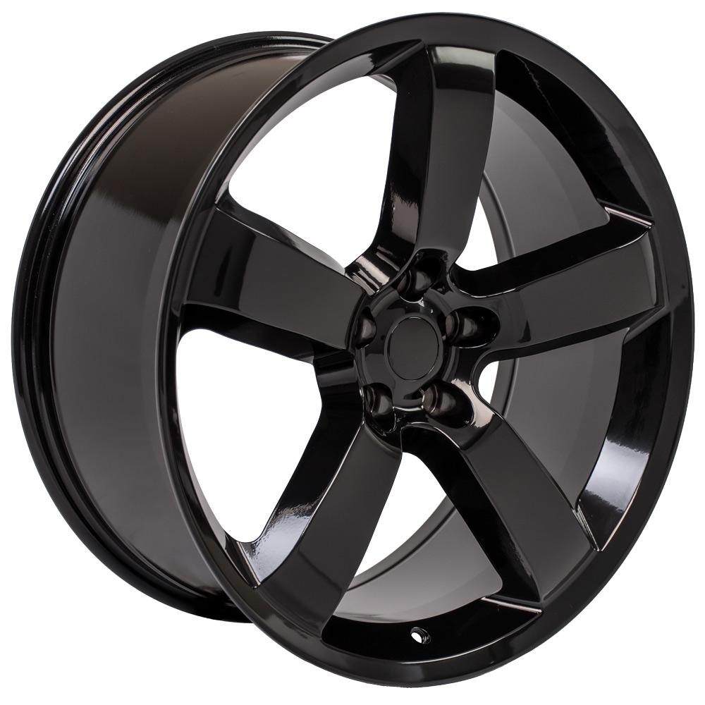 OE Wheels DG04 20x9 5x115 20et Gloss Black Wheel - View 3
