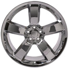 OE Wheels DG04 20x9 5x115 20et Chrome Wheel - View 2