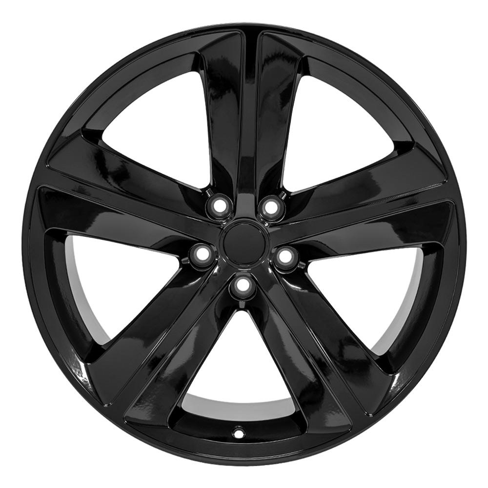 OE Wheels DG05 20x9 5x115 20et Gloss Black Wheel - View 2