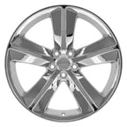 OE Wheels DG05 20x9 5x115 20et Chrome Wheel - View 2