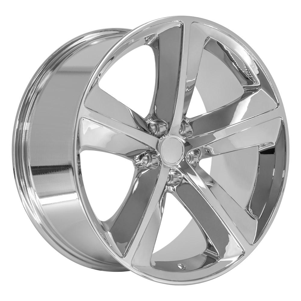 OE Wheels DG05 20x9 5x115 20et Chrome Wheel - View 3