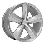 OE Wheels DG05 20x9 5x115 20et Gloss Silver Machined Wheel - View 3