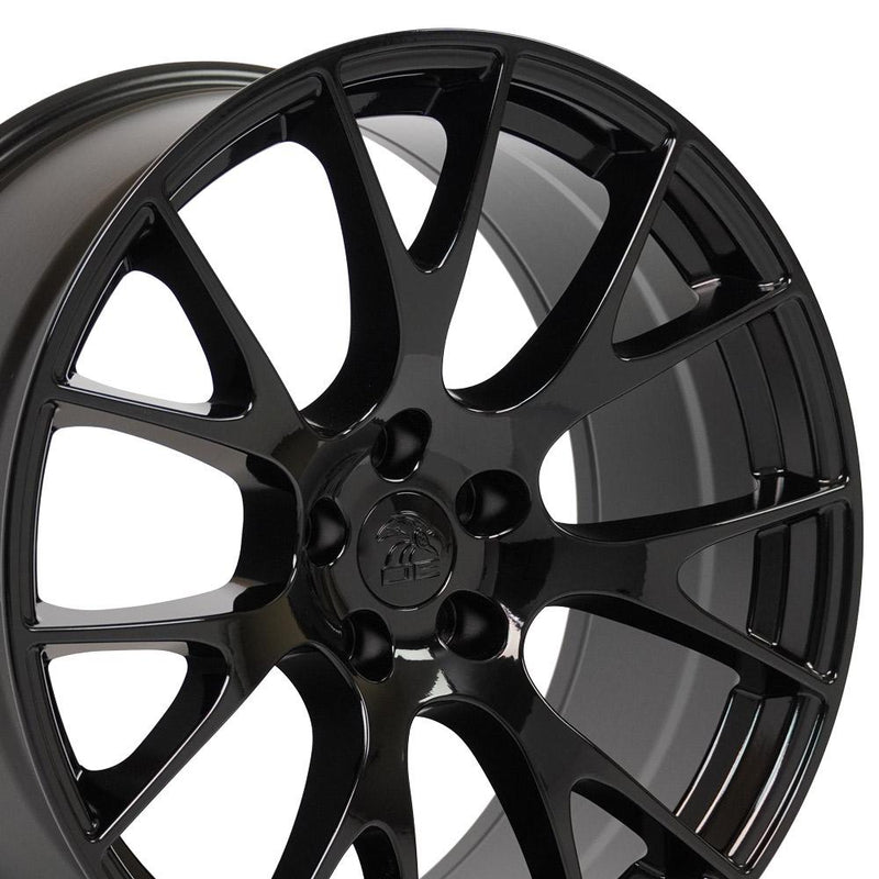 OE Wheels DG15 20x9 5x115 18et Gloss Black Wheel