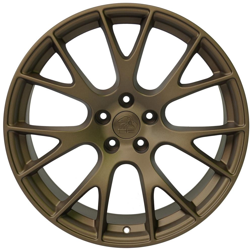 OE Wheels DG15 20x9 5x115 18et Satin Bronze Wheel - View 3