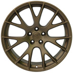 OE Wheels DG15 20x10 5x115 18et Satin Bronze Wheel - View 2