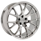 OE Wheels DG69 22x10 5x139.7 25et Chrome Wheel - View 3