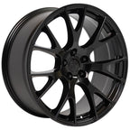 OE Wheels DG15 20x10 5x115 18et Gloss Black Wheel - View 3