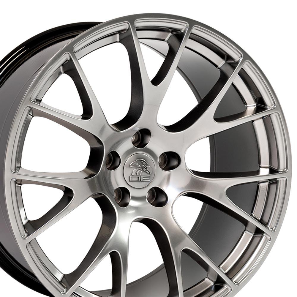OE Wheels DG15 20x9 5x115 18et Gloss Hyper Black Wheel