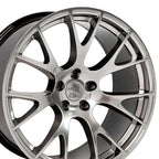 OE Wheels DG15 20x10 5x115 18et Gloss Hyper Black Wheel
