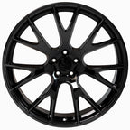 OE Wheels DG15 22x9 5x115 18et Gloss Black Wheel - View 2