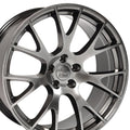OE Wheels DG69 22x10 5x139.7 25et Gloss Hyper Black Wheel