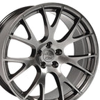 OE Wheels DG69 22x10 5x139.7 25et Gloss Hyper Black Wheel
