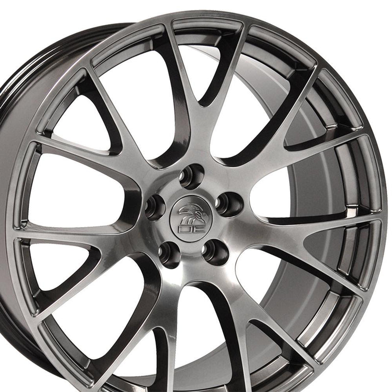 OE Wheels DG69 22x10 5x139.7 25et Gloss Hyper Black Wheel