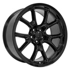 OE Wheels DG21 20x9 5x115 18et Gloss Black Wheel - View 3