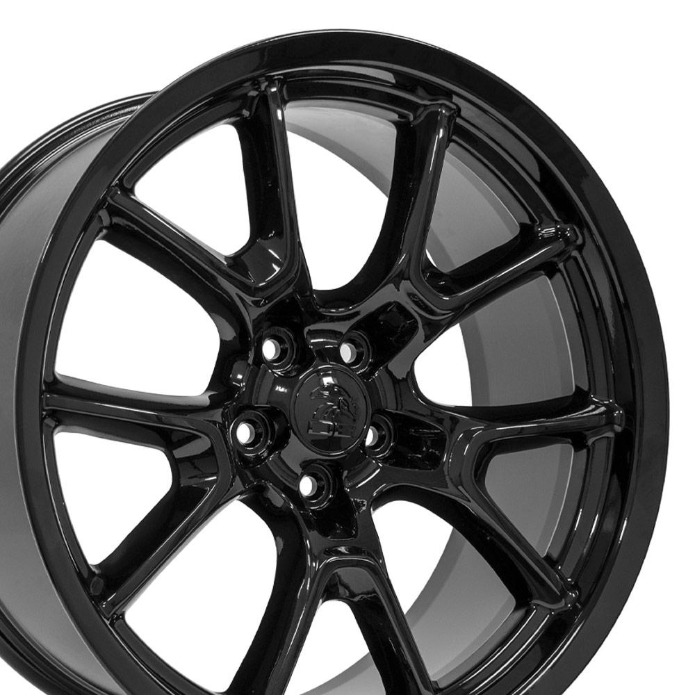 OE Wheels DG21 20x9 5x115 18et Gloss Black Wheel