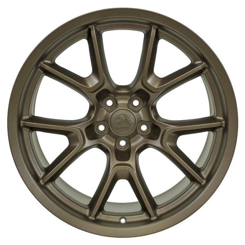 OE Wheels DG21 20x10 5x115 18et Satin Bronze Wheel - View 2