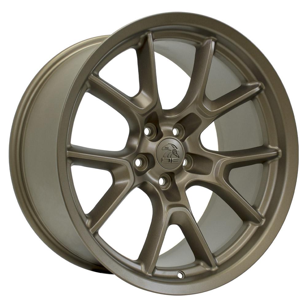 OE Wheels DG21 20x10 5x115 18et Satin Bronze Wheel - View 3