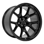 OE Wheels DG21 20x11 5x115 -2.5et Gloss Black Wheel - View 3