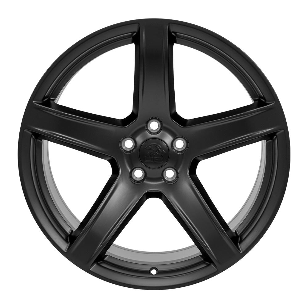 OE Wheels DG22 20x9.5 5x115 18et Satin Black Wheel - View 2