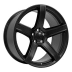 OE Wheels DG22 20x9.5 5x115 18et Satin Black Wheel - View 3