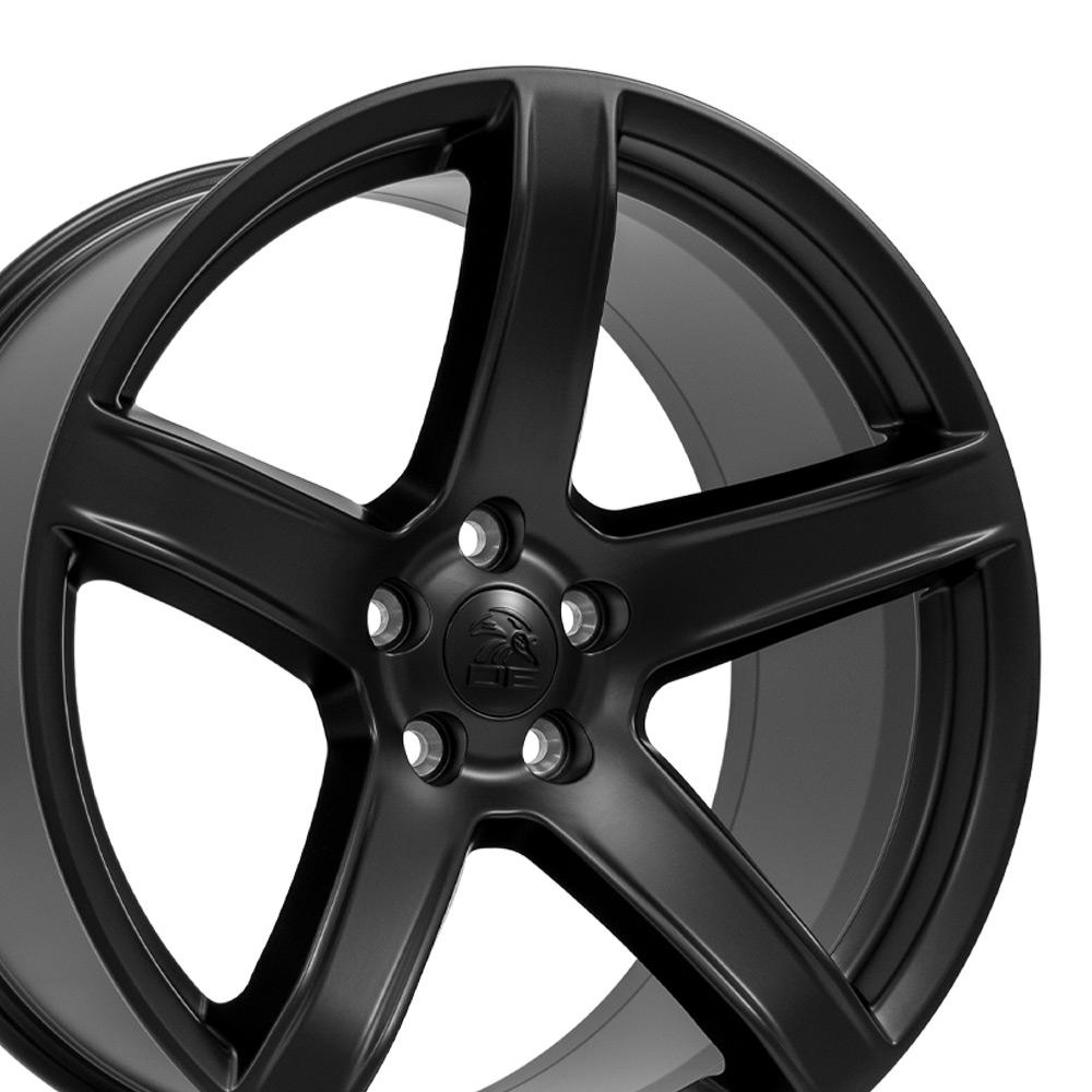 OE Wheels DG22 20x9.5 5x115 18et Satin Black Wheel