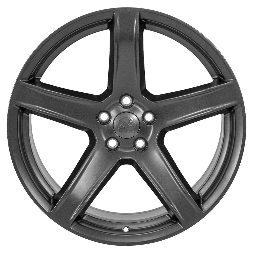 OE Wheels DG22 20x9.5 5x115 18et Satin Gunmetal Wheel - View 2
