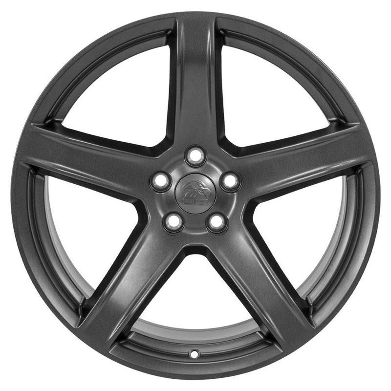 OE Wheels DG22 20x9.5 5x115 18et Satin Gunmetal Wheel - View 2