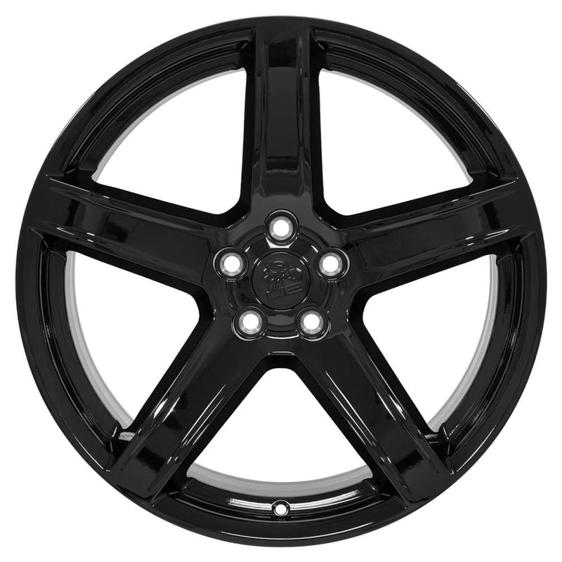 OE Wheels DG22 20x10.5 5x115 25et Gloss Black Wheel - View 2