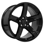 OE Wheels DG22 20x10.5 5x115 25et Gloss Black Wheel - View 3