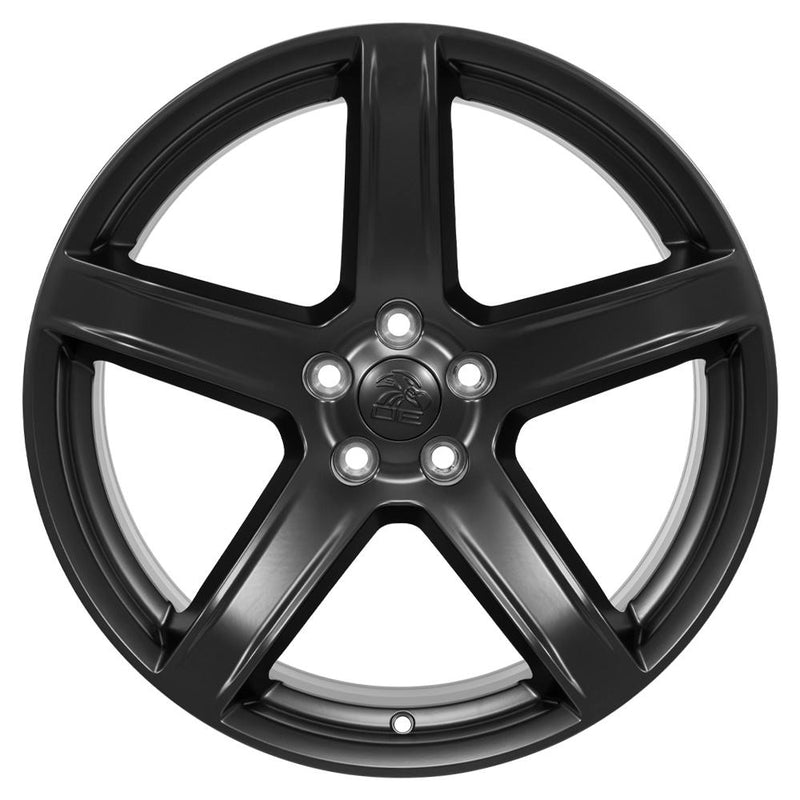 OE Wheels DG22 20x10.5 5x115 25et Satin Black Wheel - View 2