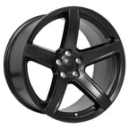 OE Wheels DG22 20x10.5 5x115 25et Satin Black Wheel - View 3
