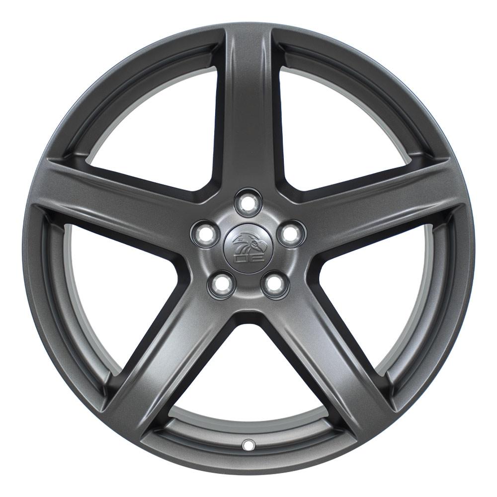 OE Wheels DG22 20x10.5 5x115 25et Satin Gunmetal Wheel - View 2