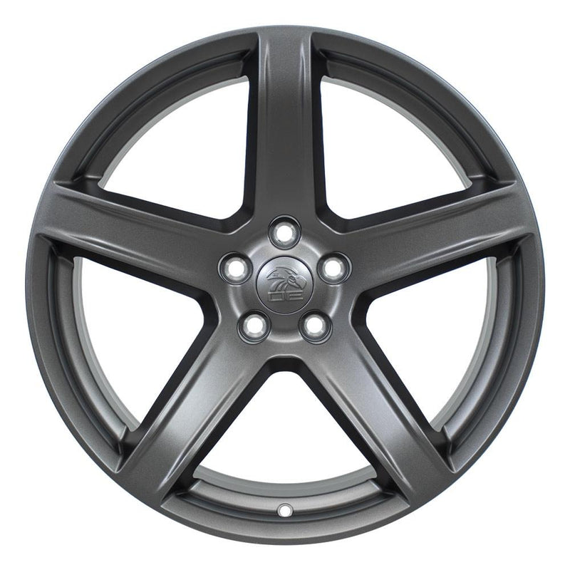OE Wheels DG22 20x10.5 5x115 25et Satin Gunmetal Wheel - View 2