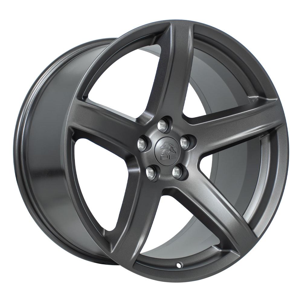 OE Wheels DG22 20x10.5 5x115 25et Satin Gunmetal Wheel - View 3