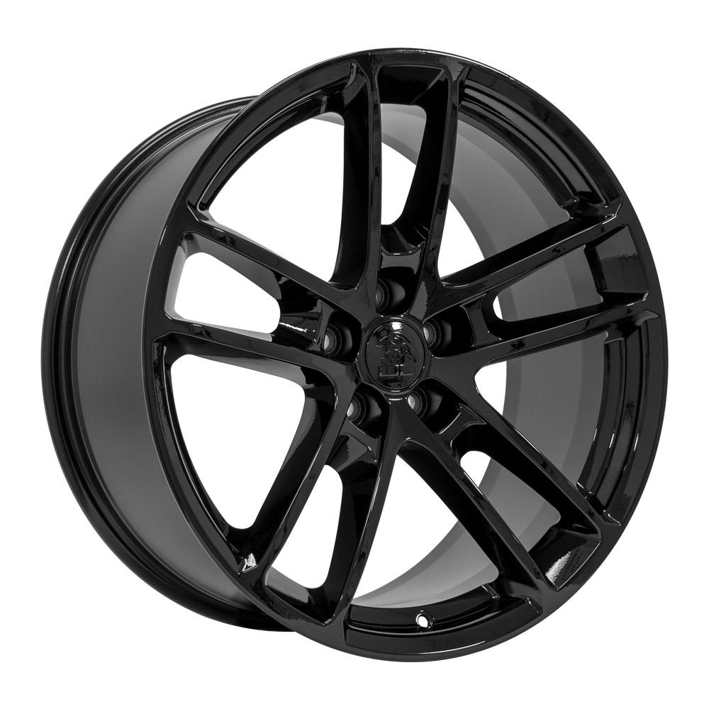 OE Wheels DG23 20x9 5x115 18et Gloss Black Wheel - View 3