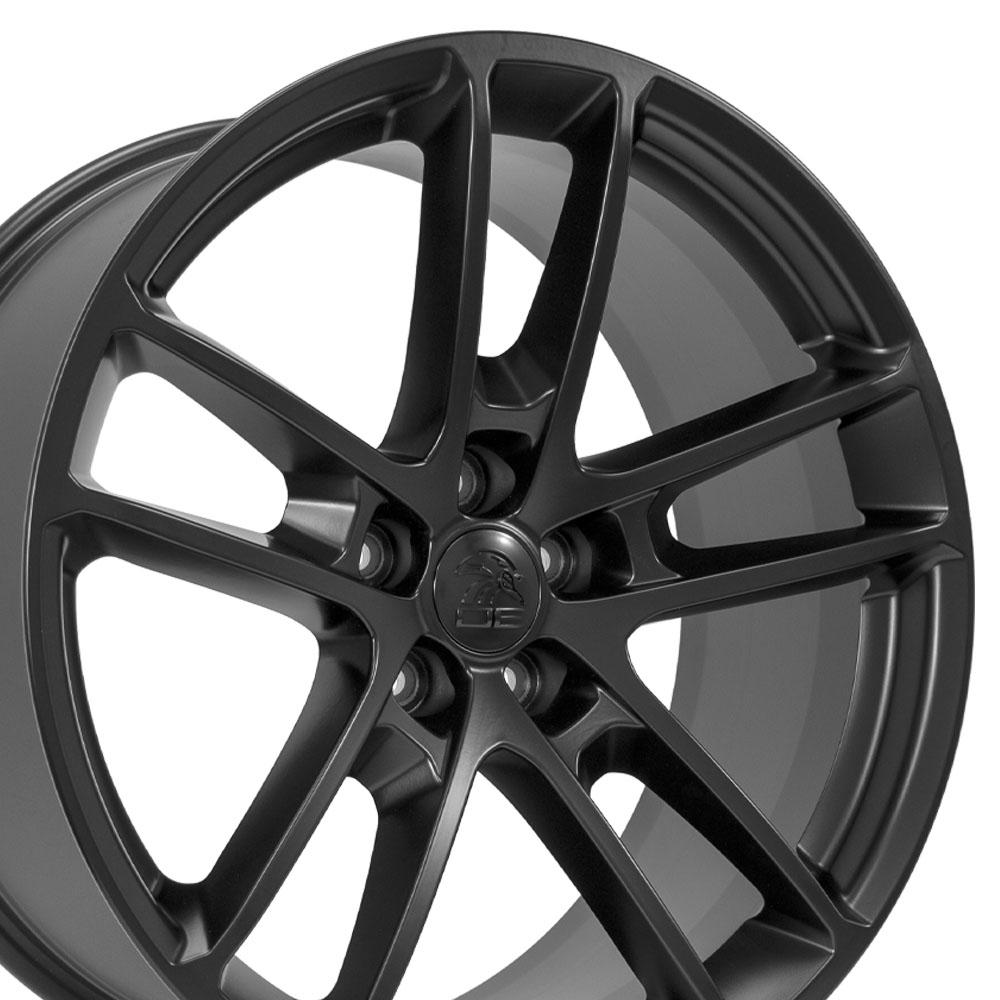 OE Wheels DG23 20x9 5x115 18et Satin Black Wheel