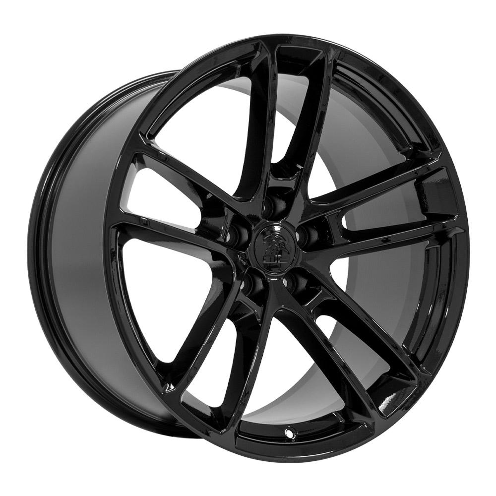 OE Wheels DG23 20x10 5x115 18et Gloss Black Wheel - View 3